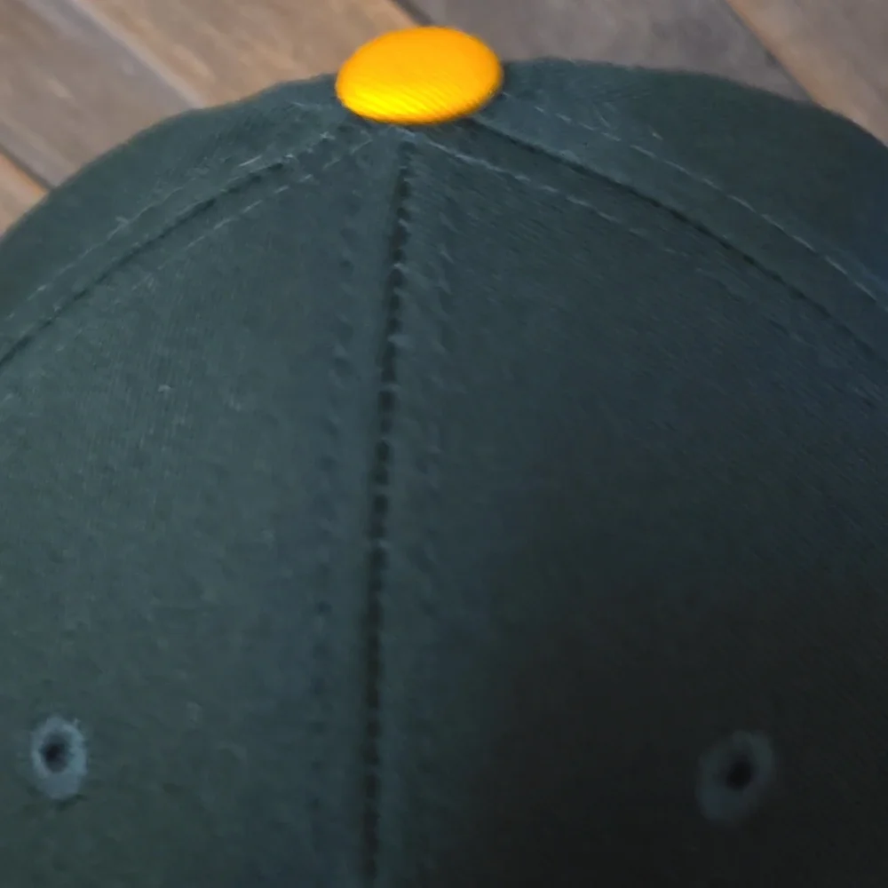 Top of the World Green and Gold BU Youth Cap
